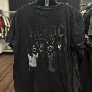Vintage AC/DC “Highway to Hell” Band T-Shirt Men’s Large | Official Black Rock G
